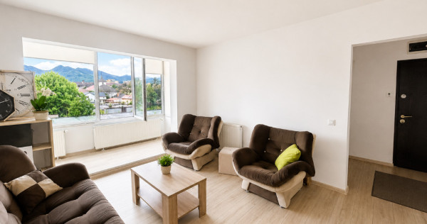 Apartament spatios, renovat integral, mobilat, utilat, zona Judetean!