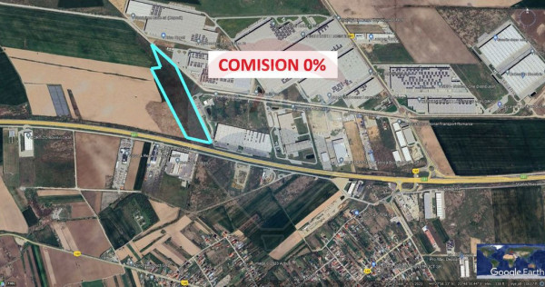 Teren 9.3 ha, Bolintin-Deal / Autostrada A1, km 23