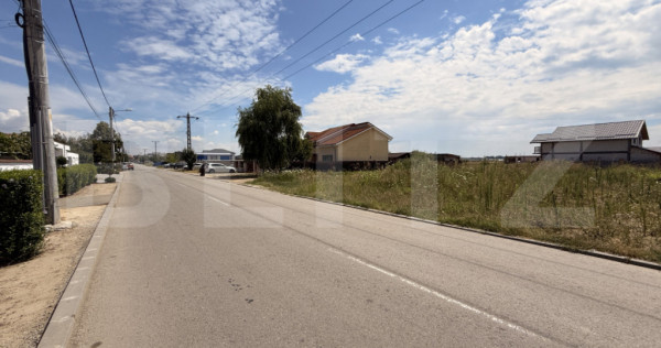 Teren intravilan 400 mp, front 16 m, toate utilitățile, Po
