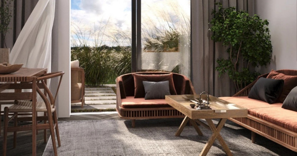 Apartament spatios 2 camere cu gradina proprie I Zona Aviatiei I Canton 71