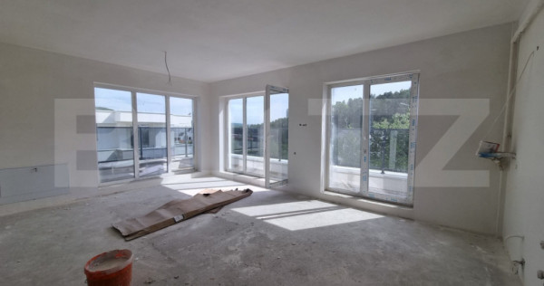 Apartament cu CF, 2 camere, 48 mp, terasa 30mp, zona Vivo Ma