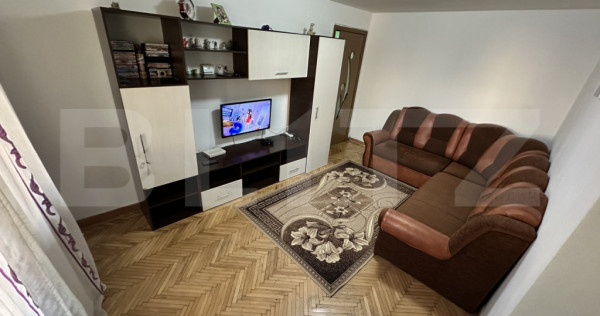 Apartament 3 camere, 50 mp, complet mobilat și utilat, zona