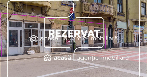 REZERVAT! Spatiu comercial ,cu vitrina de in zona Boul Rosu.