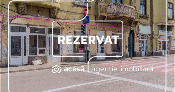 REZERVAT! Spatiu comercial ,cu vitrina de in zona Boul Rosu.
