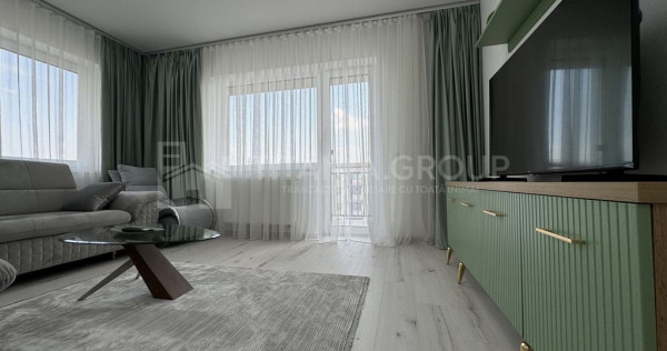 PRIMA INCHIRIERE Apartament modern 3 camere, 2 bai, parca...