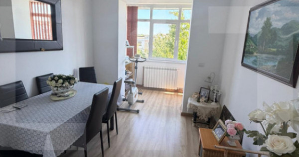 Apartament cu 3 camere, decomandat, 63 mp, zona Plevna - la