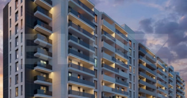 Apartament 3 camere, 81 mp, balcon 15 mp, proiect nou nZEB,