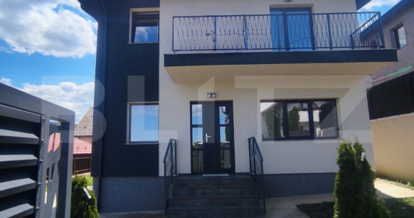 Vilă 135 mp, teren 450 mp, priveliște panoramică spre ora