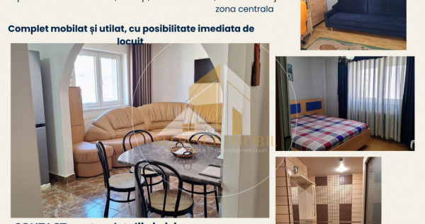 APARTAMENT 3 CAMERE DE VANZARE , DECOMANDAT , ZONA CENTRALA