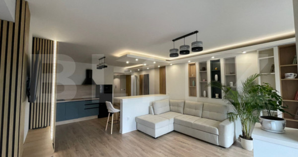 Apartament deosebit cu 2 camere, 58 mp, finisaje premium | D