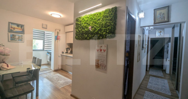 Apartament cu 3 camere și 2 băi, complet renovat - Rogeriu