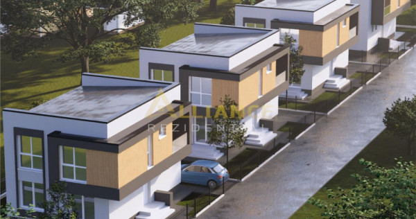 Vila individuala, 4 camere, 3 baie, curte 210mp