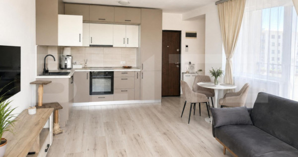 Apartament cu 2 camere, 40 mp, Tractorul