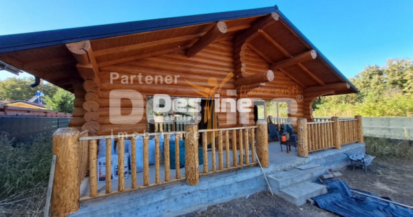 Ciurbesti - Miroslava, Cabana de lemn 117mp, 109.900 euro