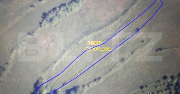 Teren extravilan 2.535 mp &icirc;n Ponor, Alba