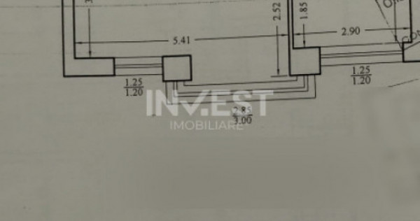 Apartament 2 camere--etaj intermediar-Tatarasi-Bloc nou