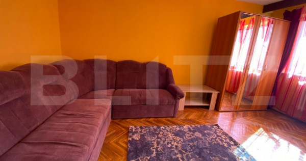 Apartament de 2 camere, 60 mp, decomandat, zona strazii Fant