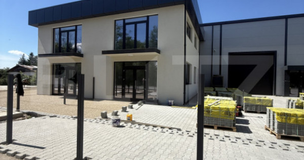 Hala industriala cu birouri P+1, 512 mp, zona Ulmi