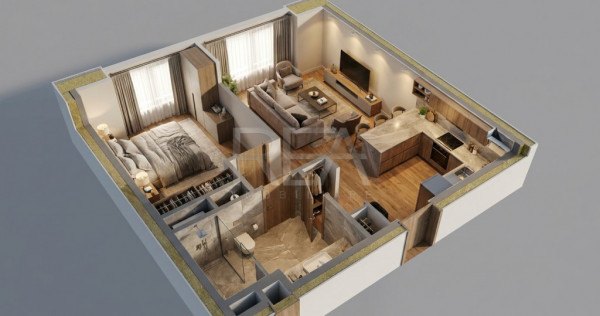 2 camere - One High District - 14 minute Metrou Pipera