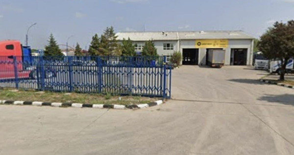 Distribuție /productie 3800 mp -constructie /14.000 mp curte.