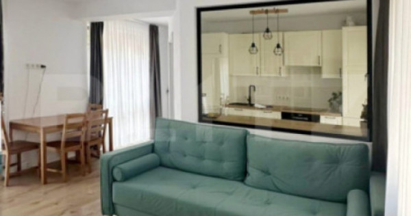 Apartament cu 2 camere, gradina, imobil tip vila, 2 parcari,
