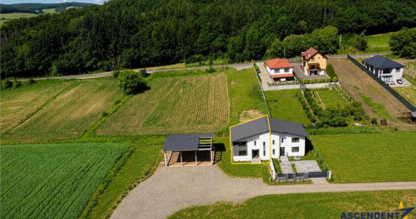 Casa eleganta, recent edificata, Voiniceni, 6km de Targu Mur
