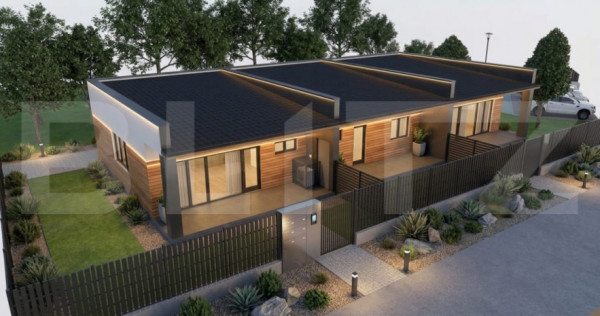 Triplex la rosu, 250 mp teren, Unirea