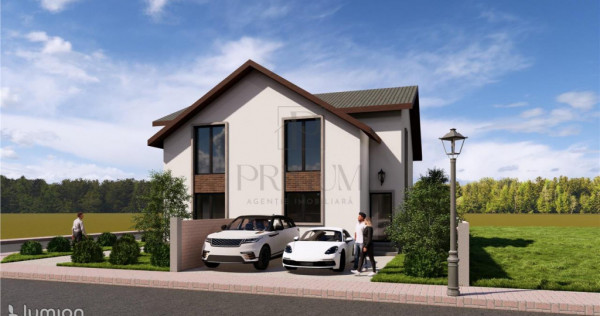 Duplex 4 camere - dormitor la parter - doua fronturi stradal