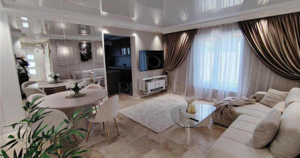 Duplex separat prin carport - Mobilat lux - Panouri si Asfal