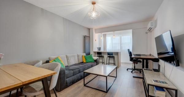 Titan Metrou -2 Camere- Renovat, Mobilat, Utilat, Decomandat