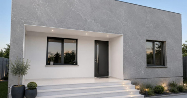 Casa noua pe parter, 107.80 mp, incalzire in pardoseala, zon