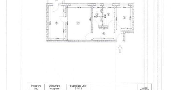 Apartament 3 camere de v&acirc;nzare &ndash; Ploiești, zona Nord &ndash; Cartier Polux