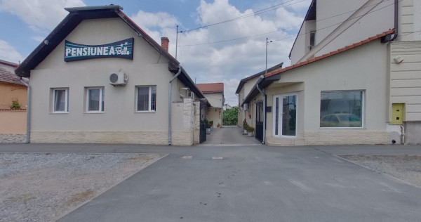 Pensiune cu 10 camere + spațiu comercial inclus pe Calea Ra