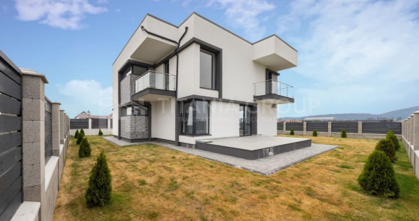 Casă individuală premium, teren 519 mp, Sanpetru