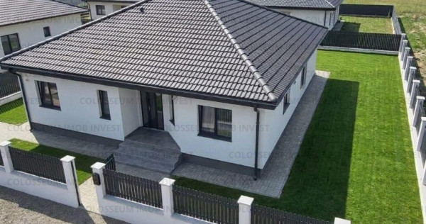 Casa la cheie,4 camere,2 bai,teren 500mp,toate utilitatile -Zona Izvor