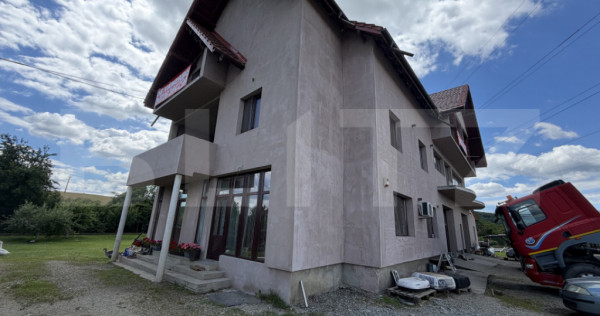 Casa de vanzare cu spatiu comercial, service auto si teren 3