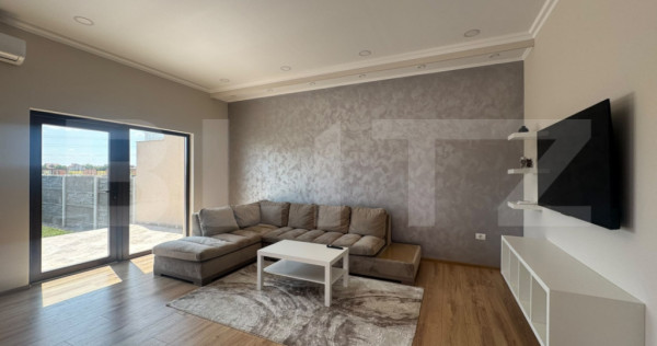 Duplex de inchiriat, 91 mp+25 mp terasa, zona Dumbrăvița
