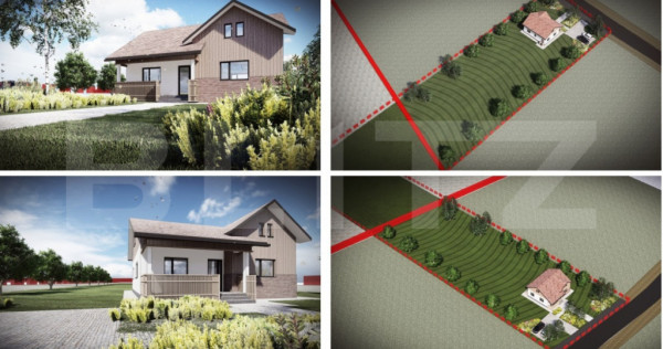 Teren intravilan, construibil 2600 mp+6100 mp extravilan nec