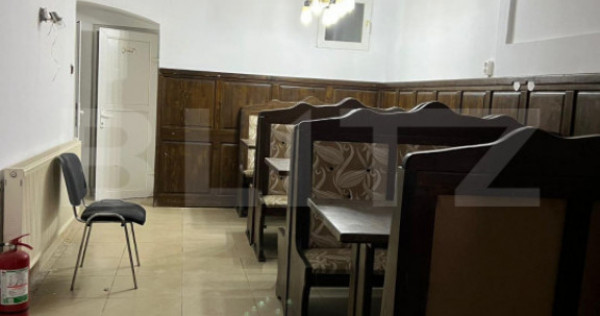 Spatiu comercial 114 mp, mobilat, utilat pentru pizzerie, ce