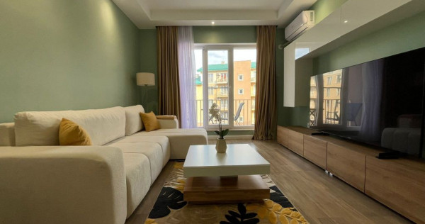 COSMOPOLIS - Apartament cu 4 camere, mobilat si utilat.