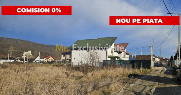 Teren 1.250 mp, toate utilitatile &ndash; Bascov, Valea Ursul...