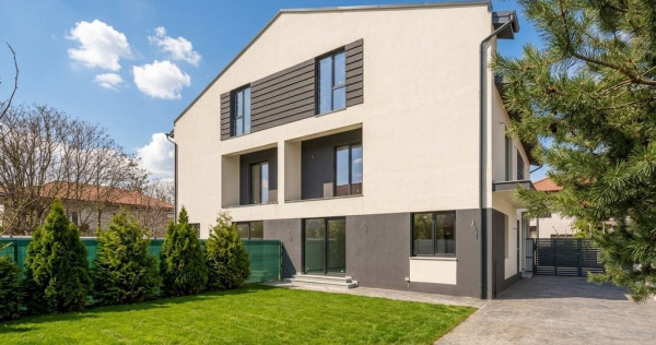 Casa se preda finisata - 4 bai -3 dormitoare - curte - parca