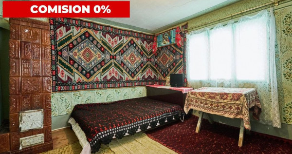 Casa la munte cu teren generos in Com. Nucsoara, loc. Sla...