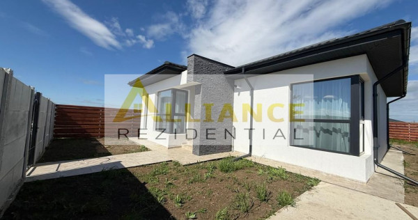 Casa individuala parter - 3 camere- 2 bai - teren 375mp