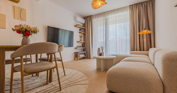 Apartament 2 cam PREMIUM | mobilat&ut| parcare subterană | Cosmopolit