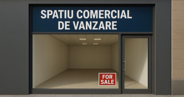 Spatiu comercial 123 mp de vanzare zona Calea Baciului