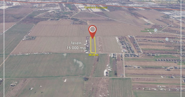 Dragomiresti Valea - Langa Centura, teren 15.000 mp, 28E/mp