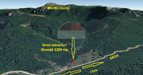 Teren intravilan, 3289 mp, Săcele - Babarunca