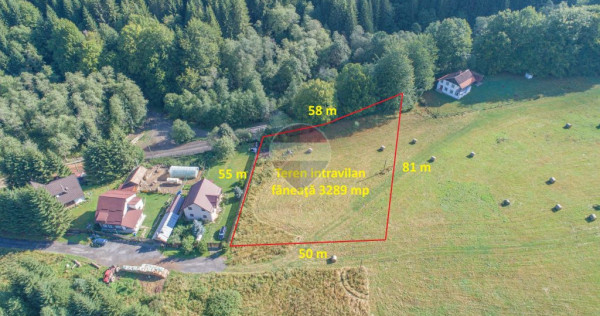 Teren intravilan, 3289 mp, Săcele - Babarunca