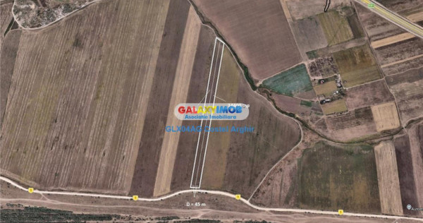 Vindem teren extravilan 28800 mp in Cumpana - Canal
